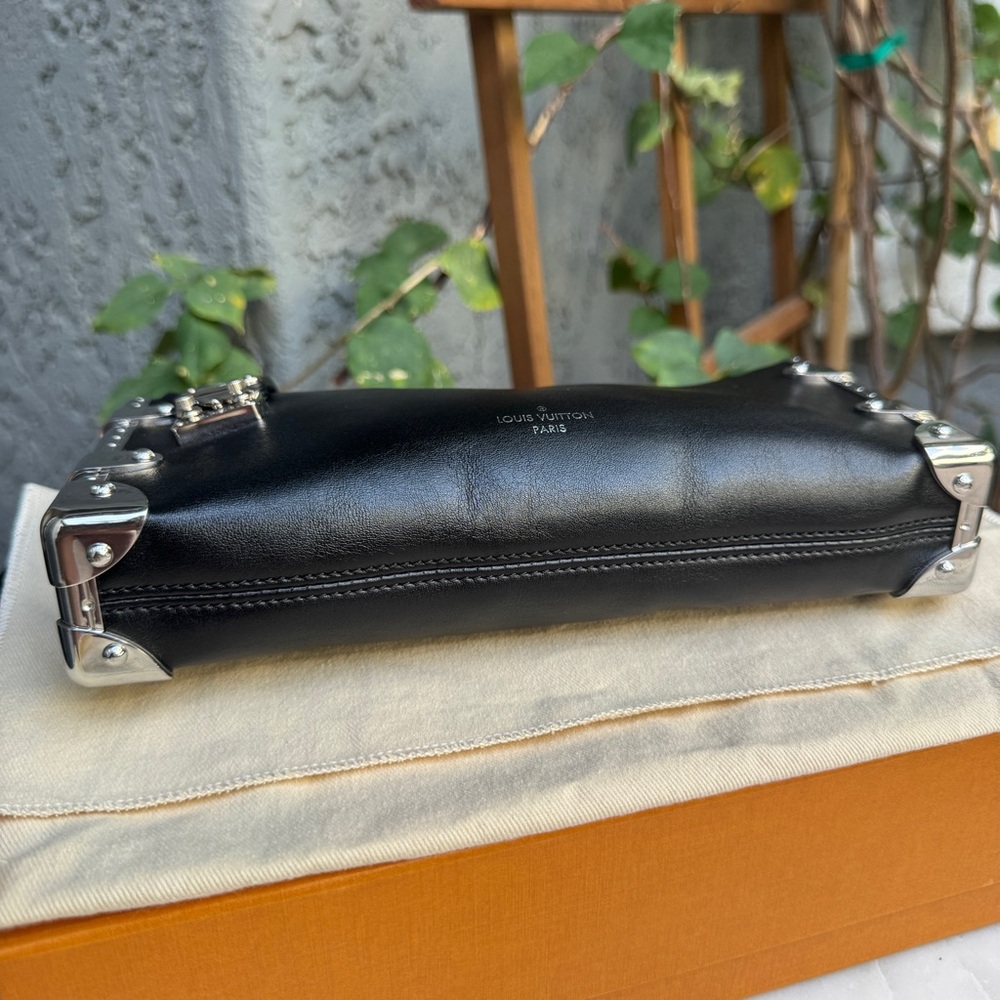 Louis Vuitton Calfskin Leather Soft Slim Trunk Crossbody - Picture 13 of 16